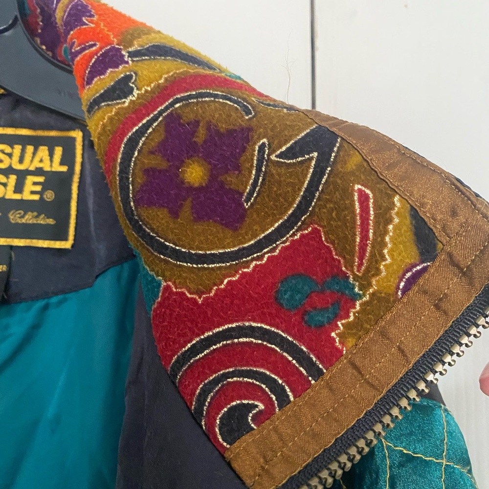 Multicolor Men's Jacket - Picture 7 of 8